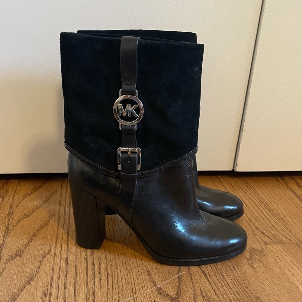 Black Michael Kors boots